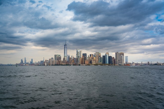 Vista do Cruzeiro em Manhattan