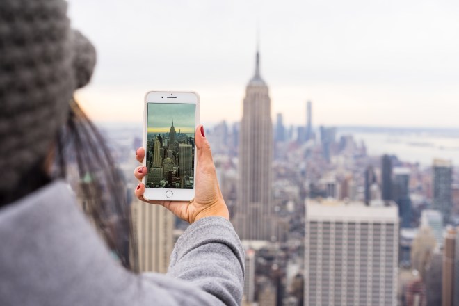 Vista do Top of the Rock para o Empire State